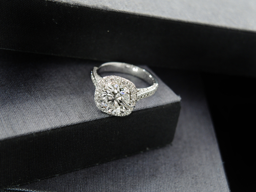 A Brief Guide To Princess Cut Halo Engagement Ring